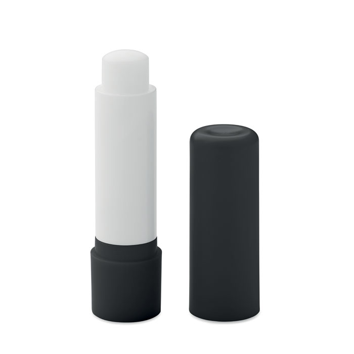Vegan lip balm in recycled ABS with your logo