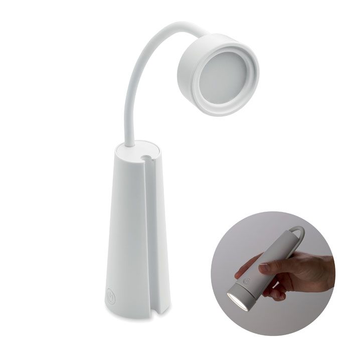 2-in-1 desk lamp and torch with your logo