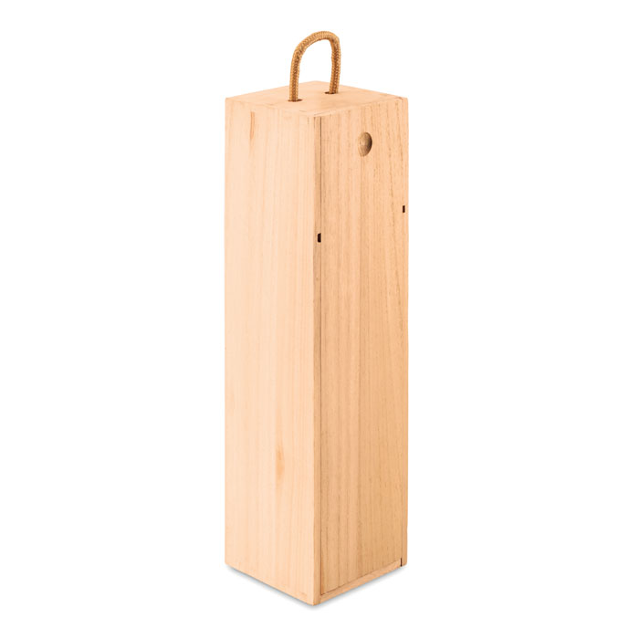 Wooden wine box with your logo