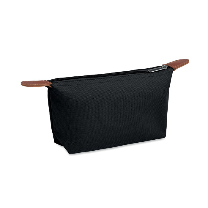Cosmetic bag in 600D RPET with your logo