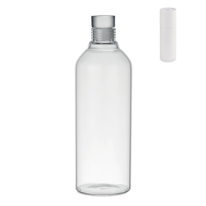 Borosilicate bottle 1 litre with your logo