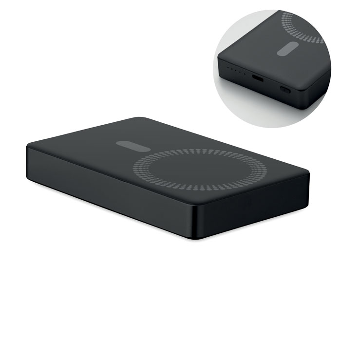 Magnetic power bank 10000mAh 15W with your logo