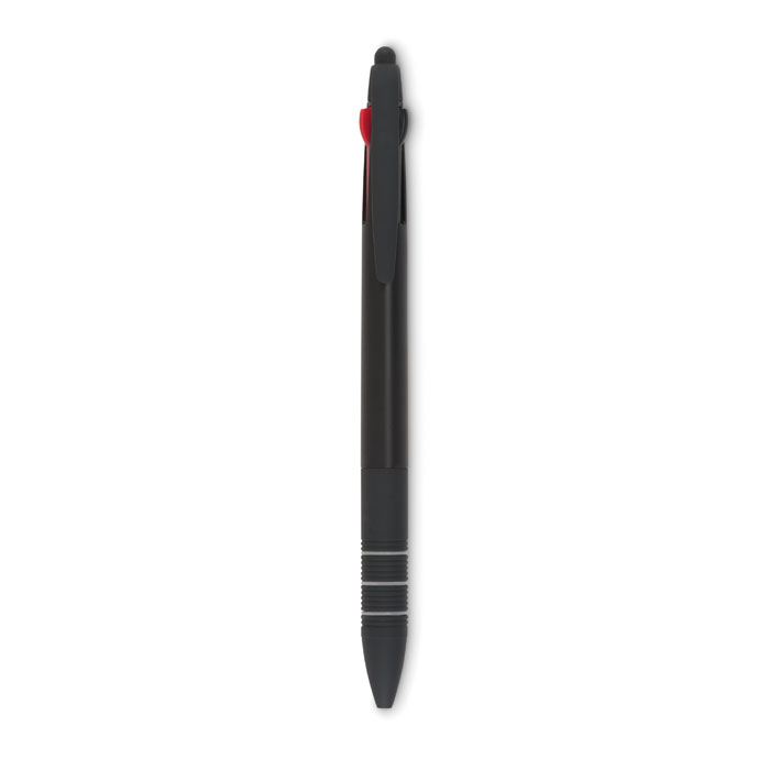 3-colour ink pen with stylus with your logo