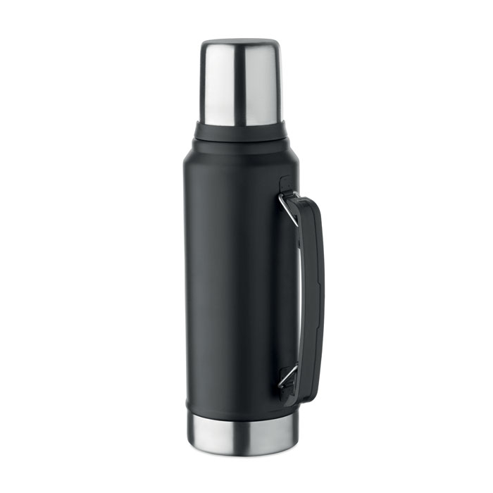 Double wall bottle 1 litre with your logo
