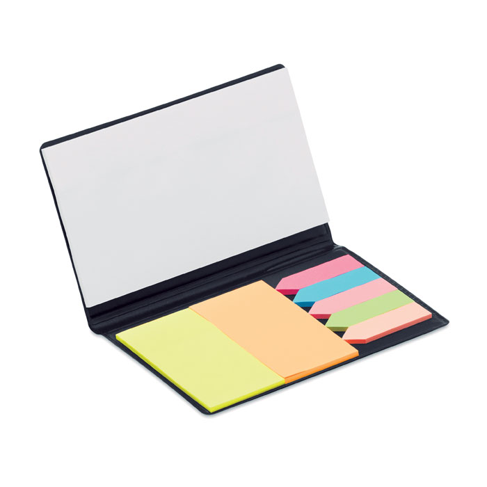 Memo pad with page markers with your logo