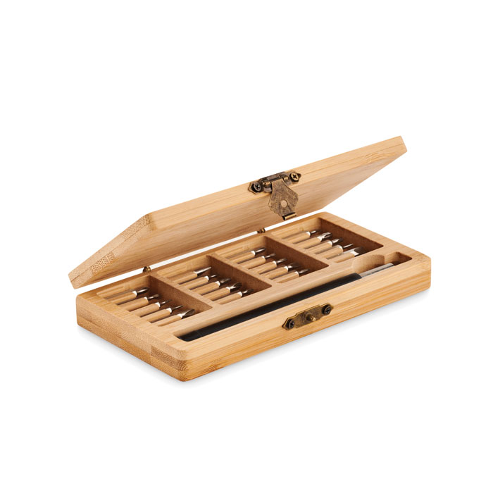 24-piece precision tool set with your logo