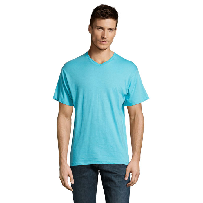 Men's V-neck t-shirt 150g with your logo