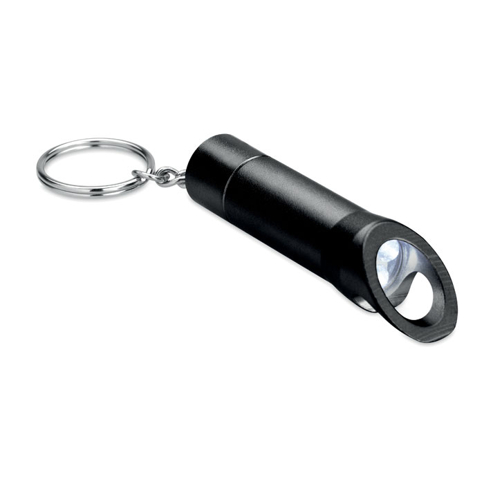 Metal torch key ring with your logo