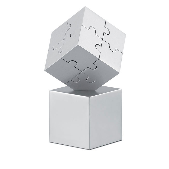 Metal 3D puzzle with your logo