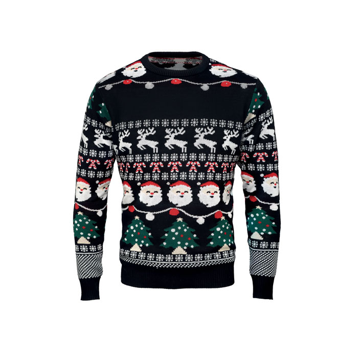 Christmas LED sweater S/M with your logo