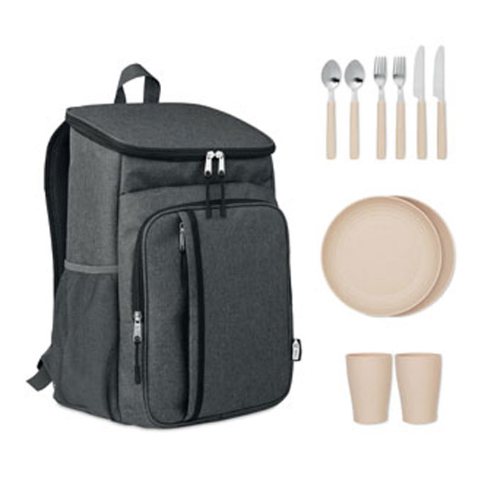 Outdoor cooler bag 600D RPET with your logo