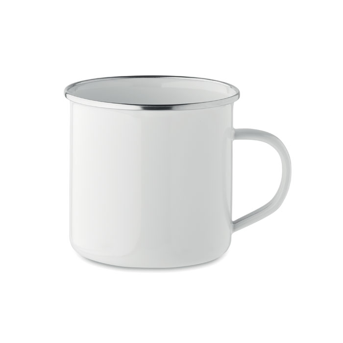 Enamel sublimation mug 500 ml with your logo