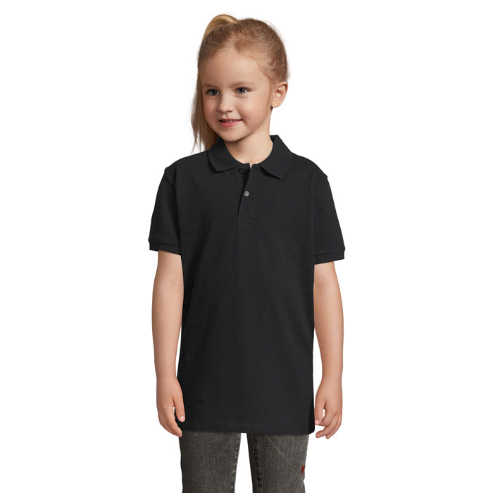 Kids' polo shirt 180g with your logo