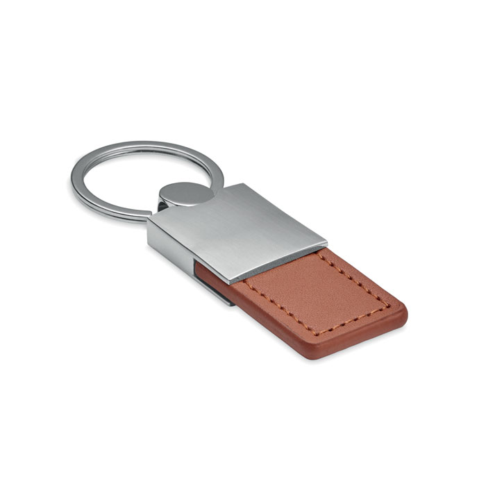 PU and metal key ring with your logo