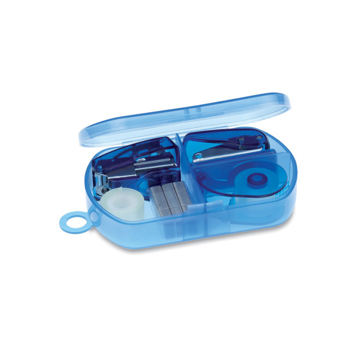Stationery set in plastic box with your logo