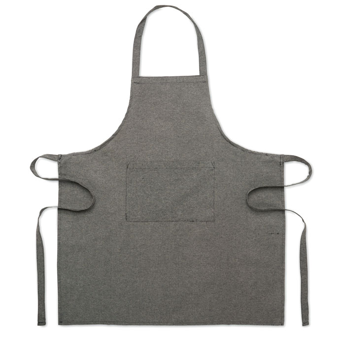 Recycled cotton kitchen apron with your logo