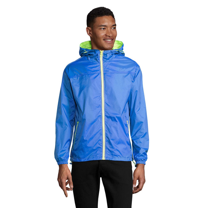 Lined windbreaker with your logo
