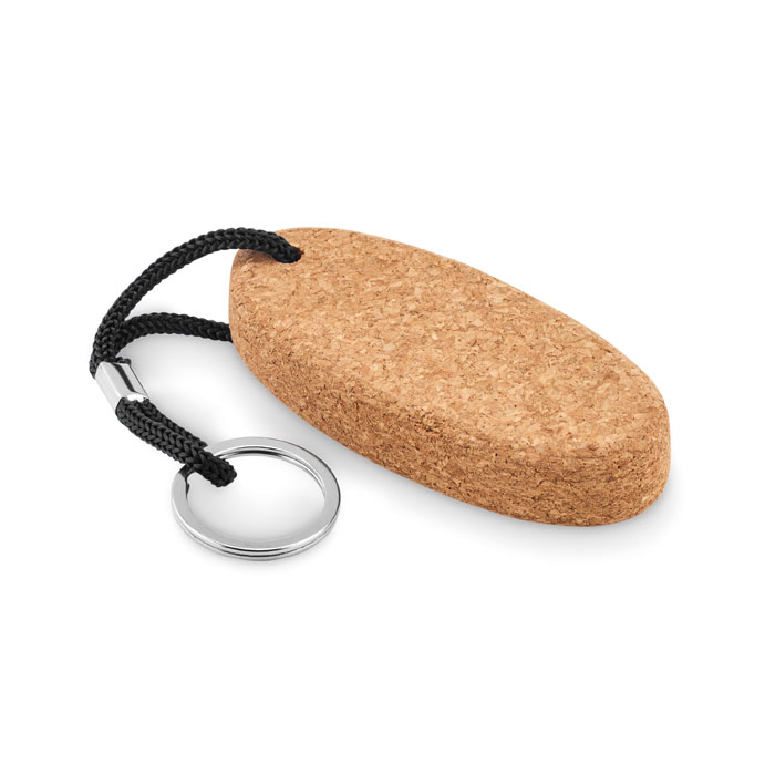 Floating cork key ring with your logo