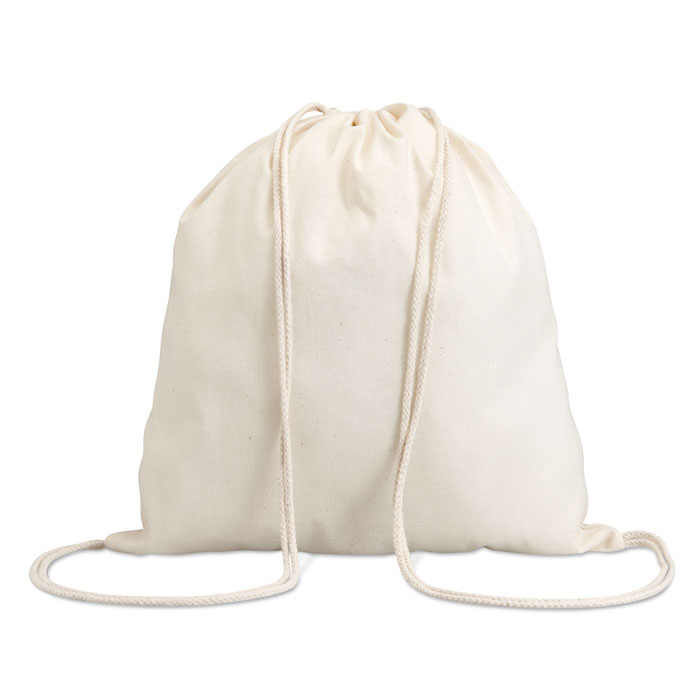 100gr/m² cotton drawstring bag with your logo
