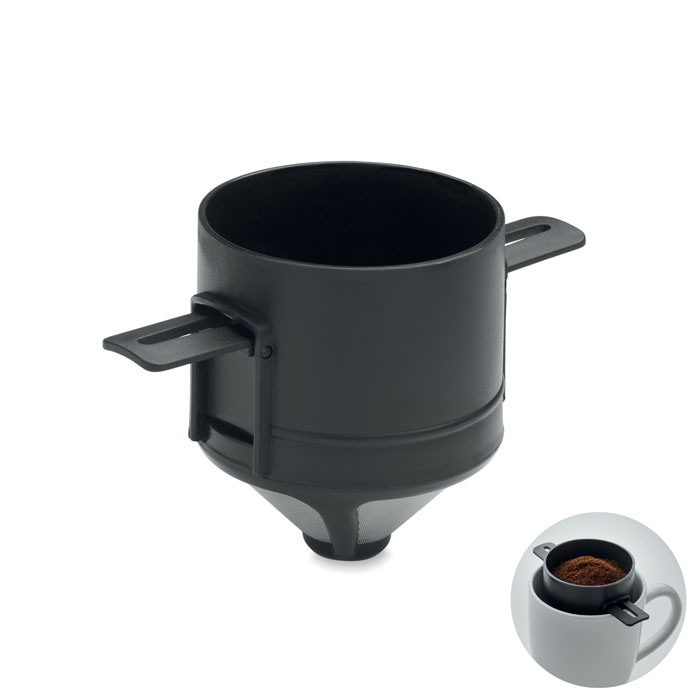 Reusable stainless steel coffee filter with your logo