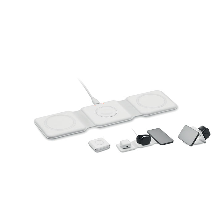 Foldable charging station with your logo