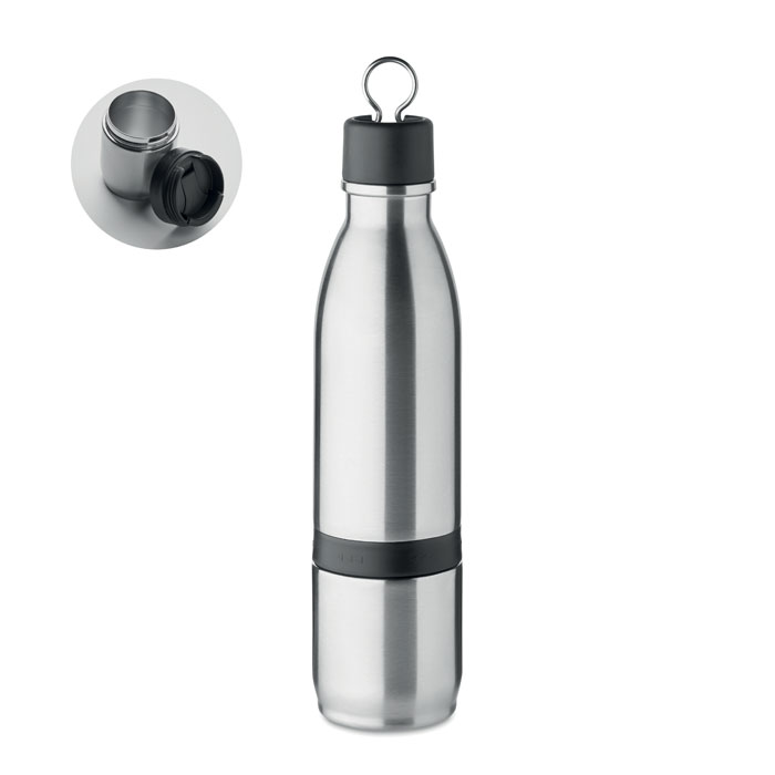 2-in-1 double wall bottle 500 ml with your logo
