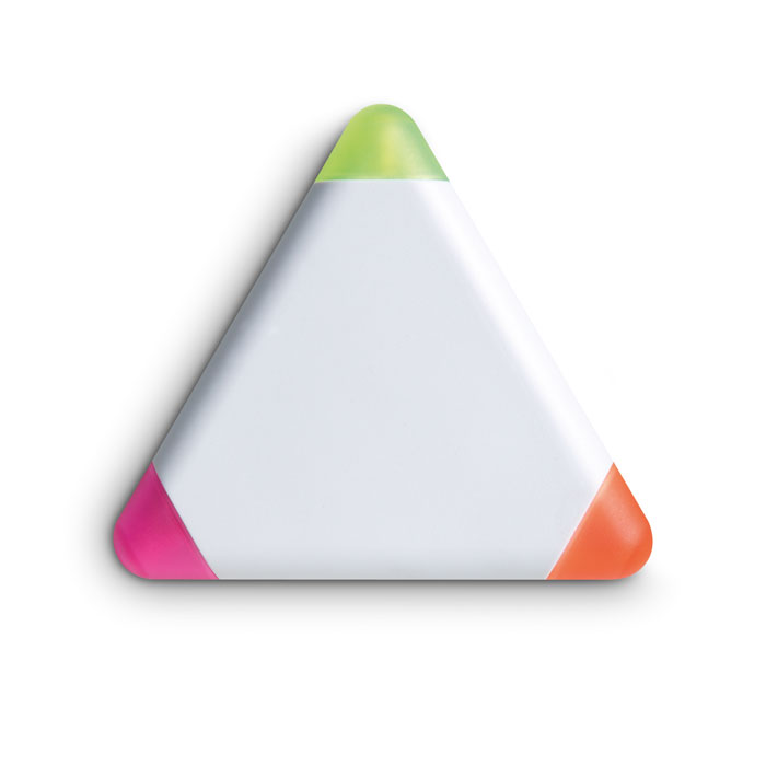 Triangular highlighter with your logo