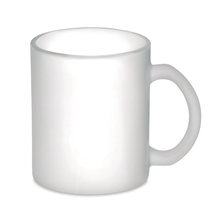 Matt glass sublimation mug 300 ml with your logo