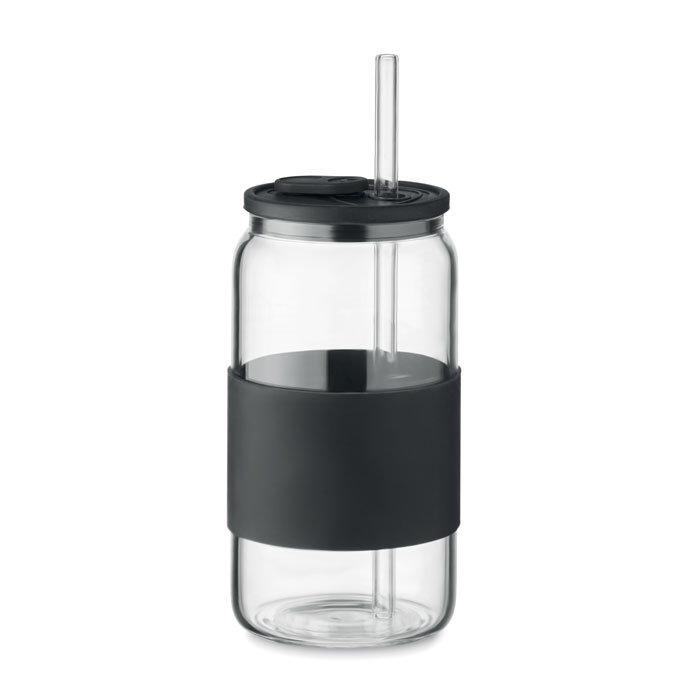 Borosilicate glass tumbler 550 ml with your logo