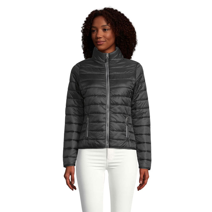 Women's padded jacket 180g with your logo