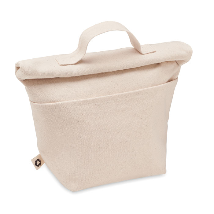 Recycled cotton cooler bag with your logo