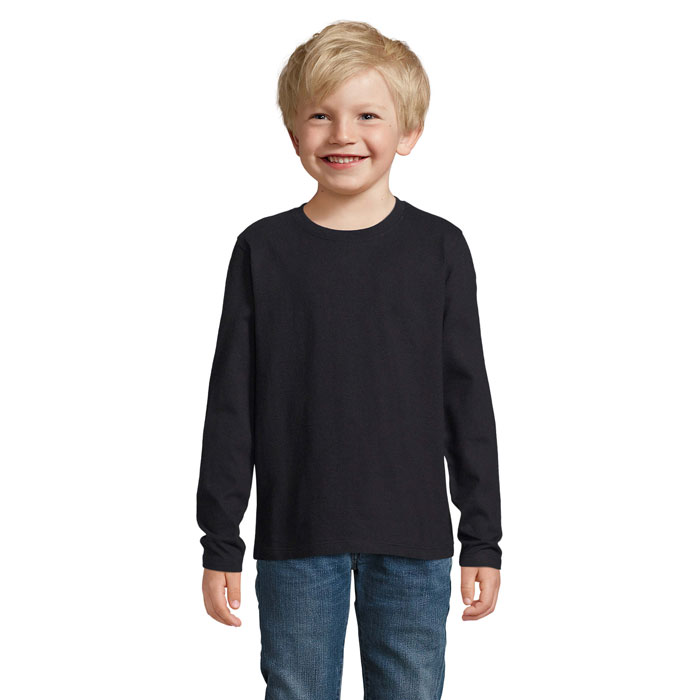 Kids' long sleeve T-shirt 190g with your logo