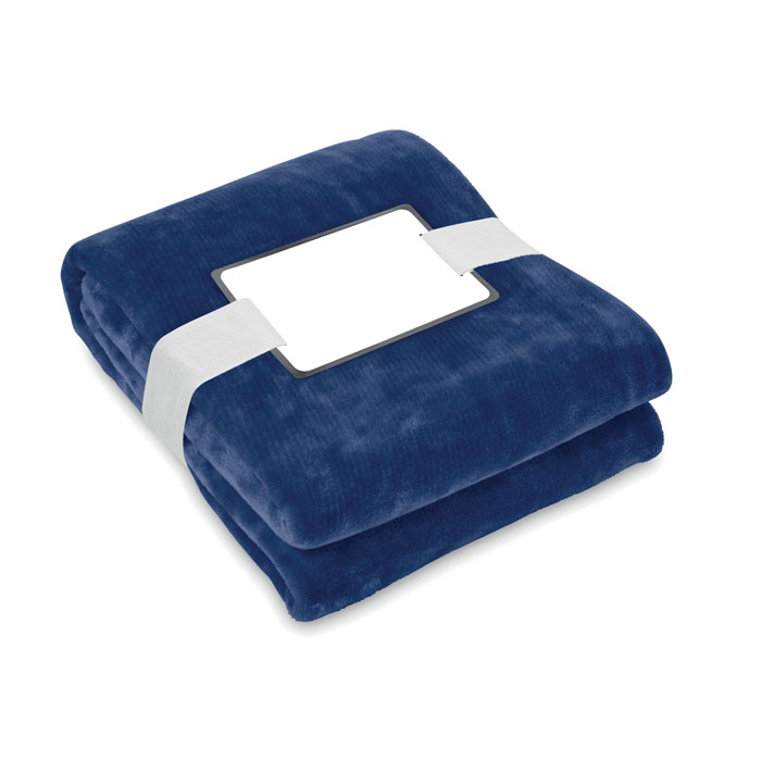 RPET fleece blanket 280 gr/m² with your logo