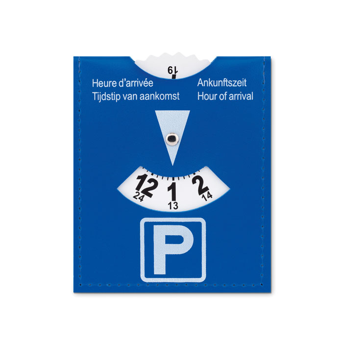 Parking card in PVC with your logo