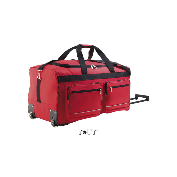 Luxury travel bag with wheels 600D with your logo