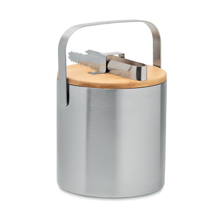 Double-walled 1.2 L ice bucket with your logo