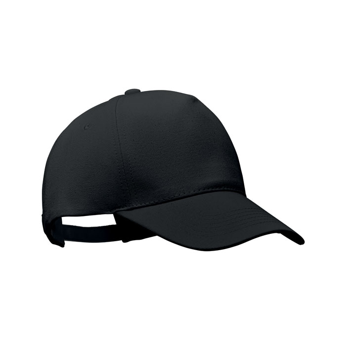 Organic cotton 5-panel cap 250 g/m² with your logo