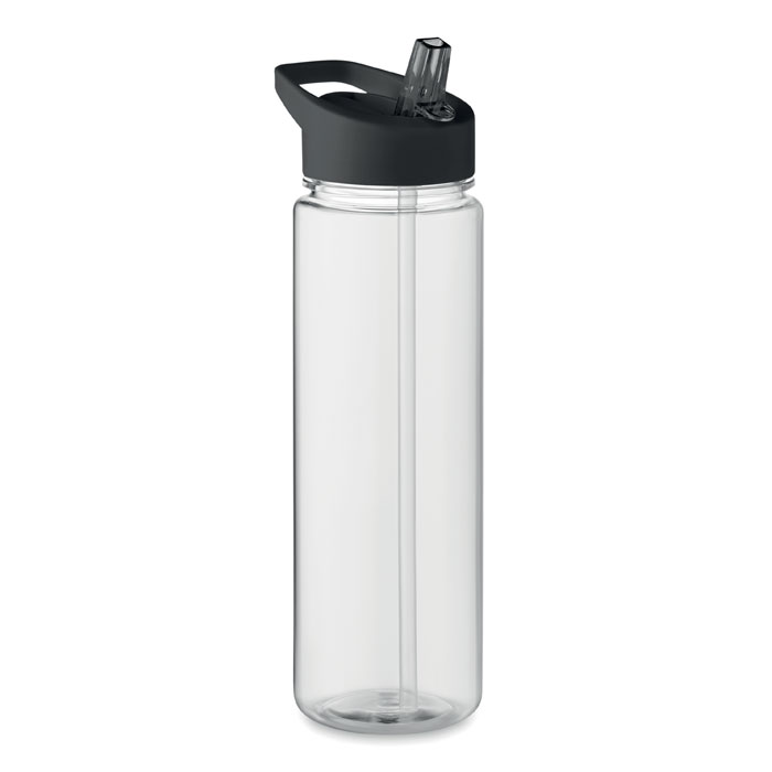 RPET bottle 650 ml flip lid with your logo