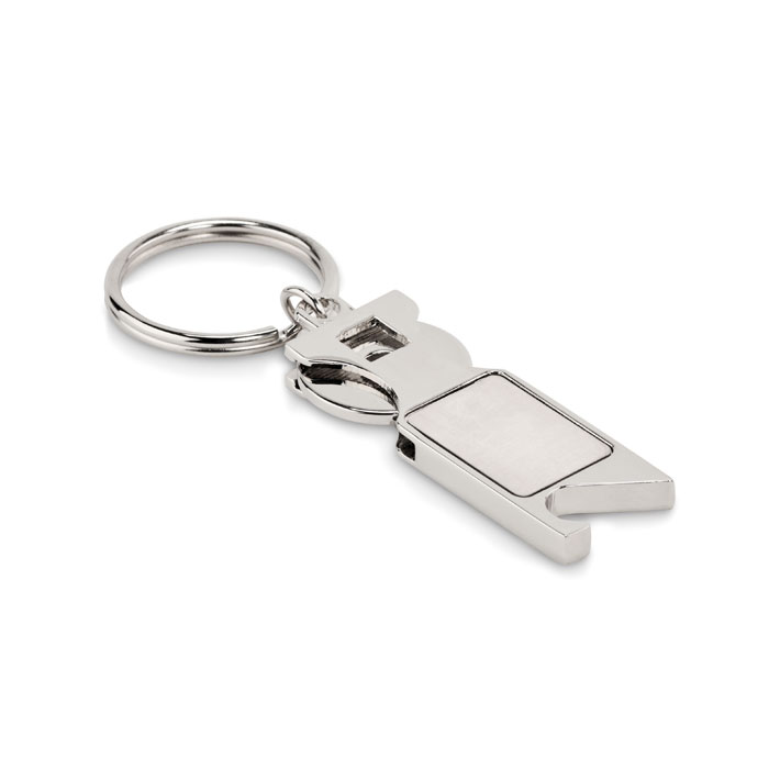 Euro Token key ring with your logo