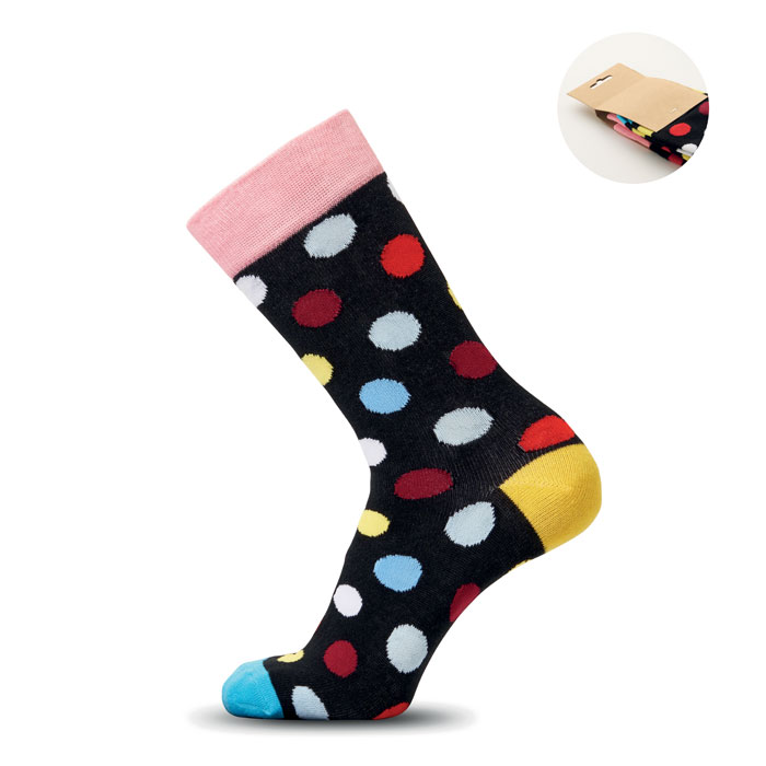 Funny patterned socks with your logo