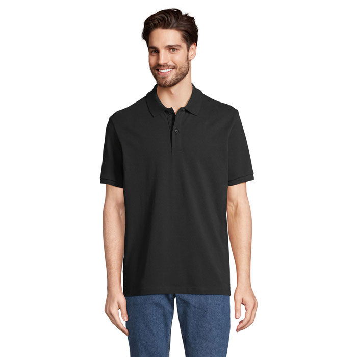Organic polo 210g with your logo