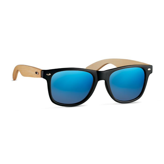 Sunglasses with bamboo arms with your logo