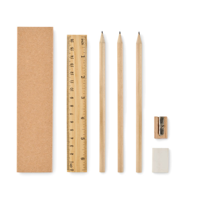 Paper box stationery set with your logo