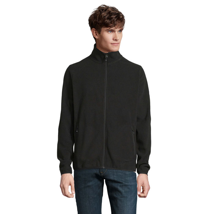 Men's recycled microfleece jacket 280 with your logo