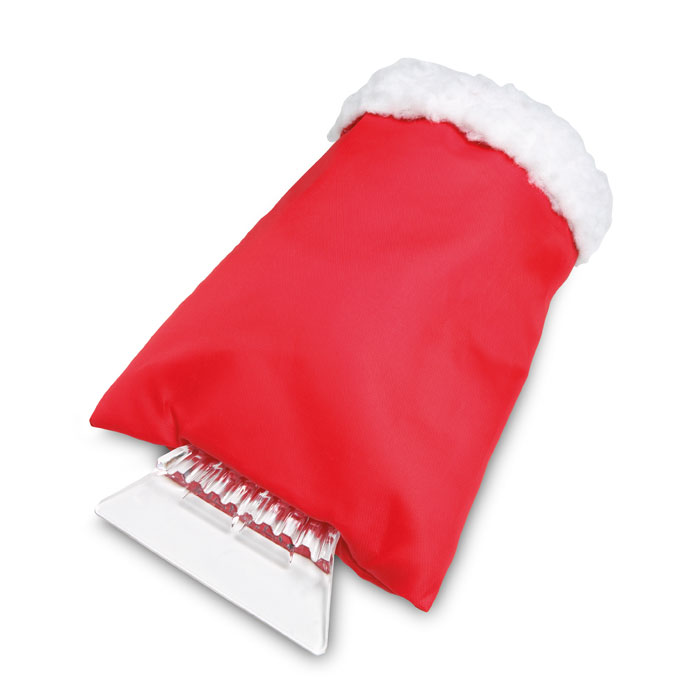 Car ice scraper w/ mitten with your logo