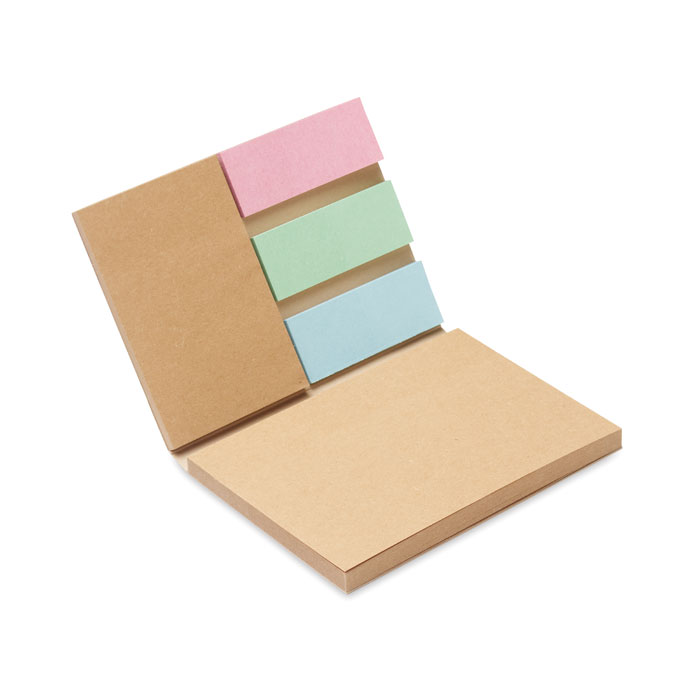 Recycled paper memo set with your logo