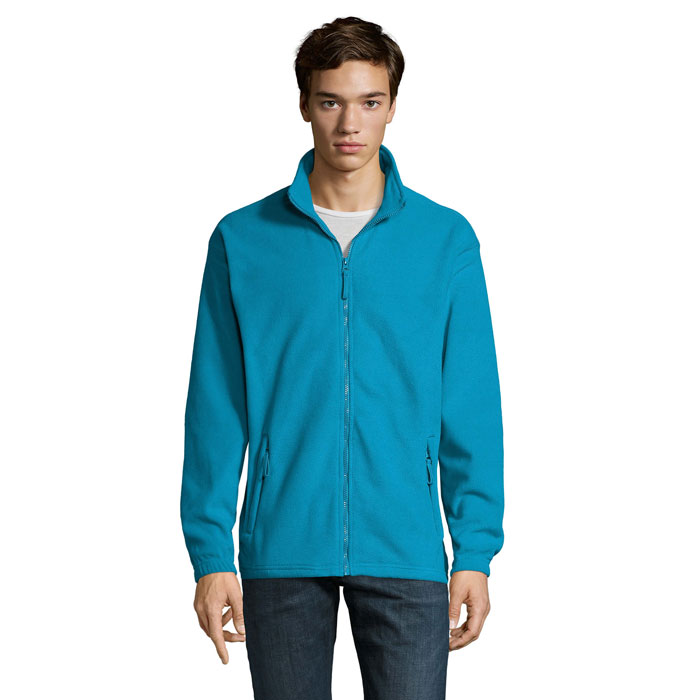 Men's zipped fleece jacket 300 with your logo
