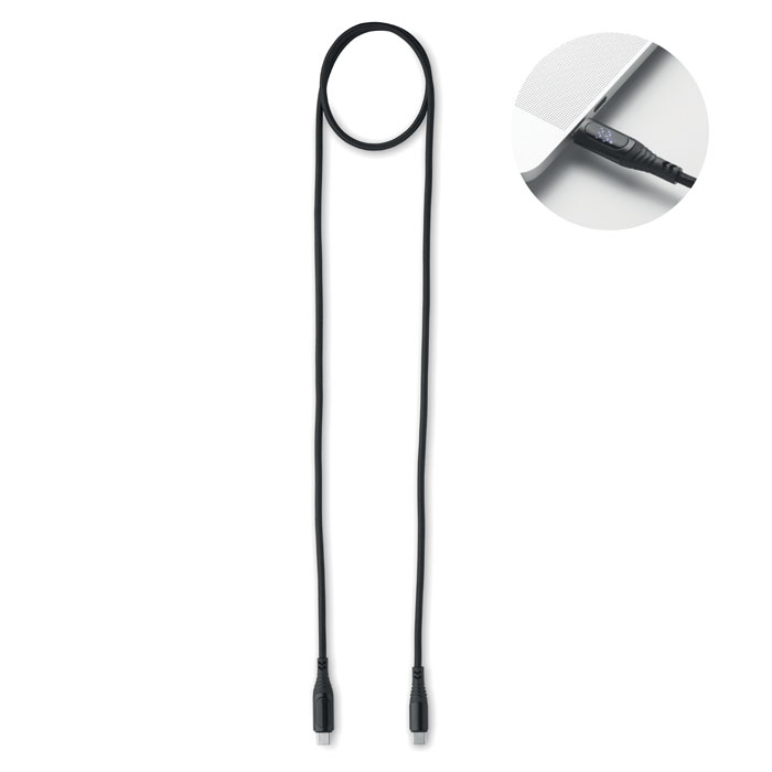 100W USB-C charging cable with your logo