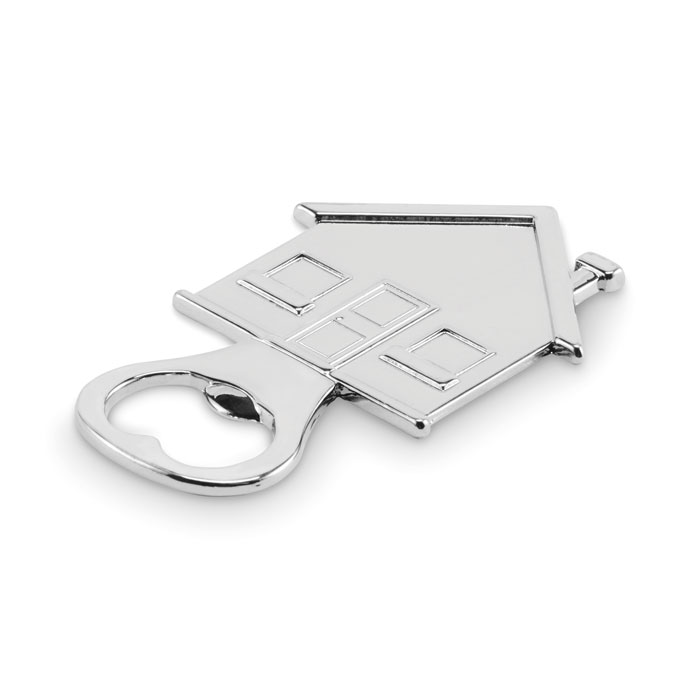 House-shaped bottle opener with your logo