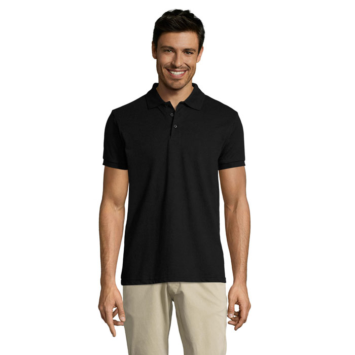 Men's polycotton polo 200g with your logo